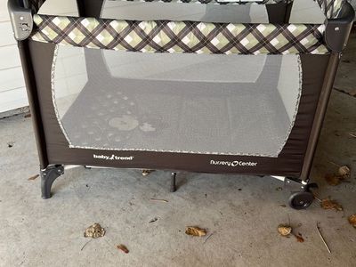 Baby Trend portable travel crib