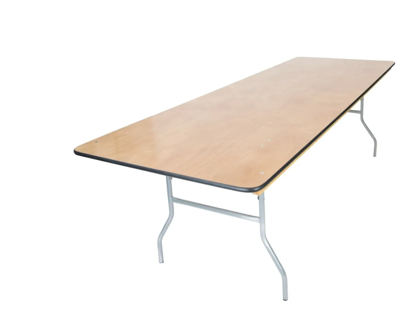 Wooden top folding event tables 6'x40"