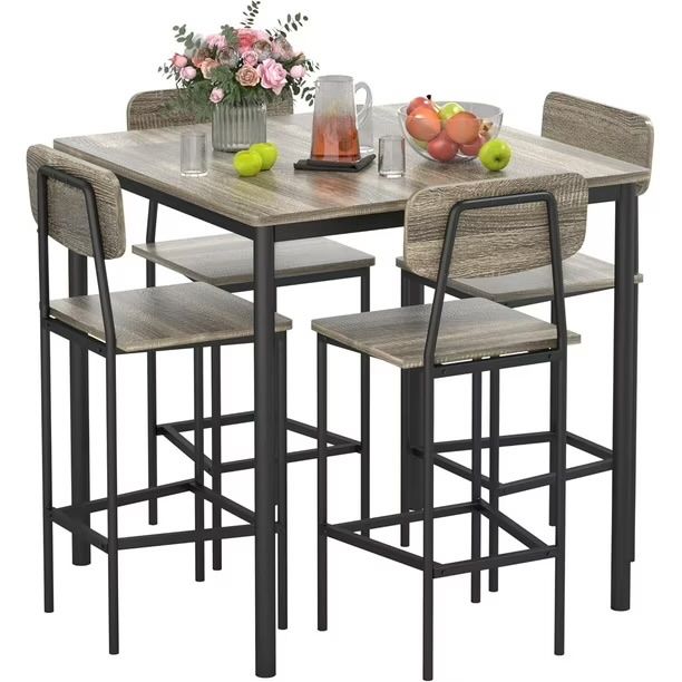 5-Piece Counter Height Dining Set (New)