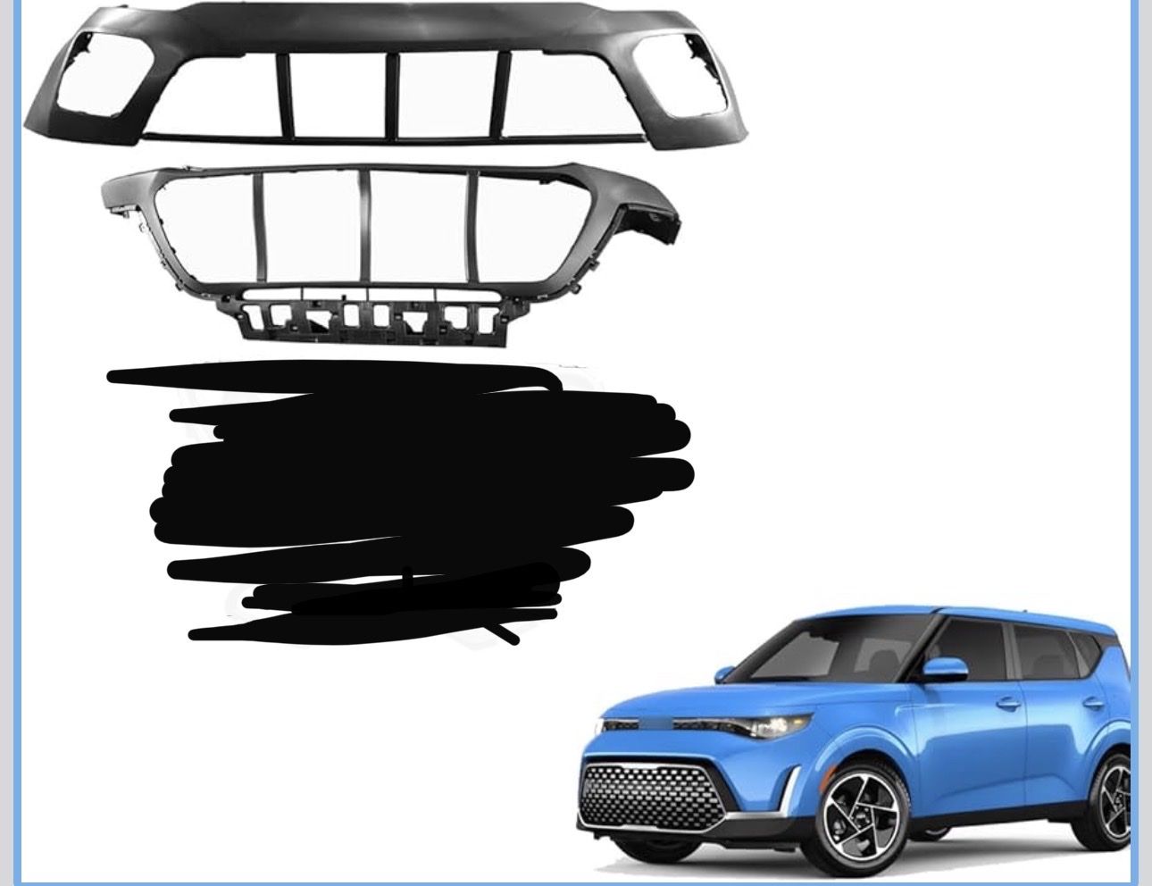 20-23 Kia soul bumper