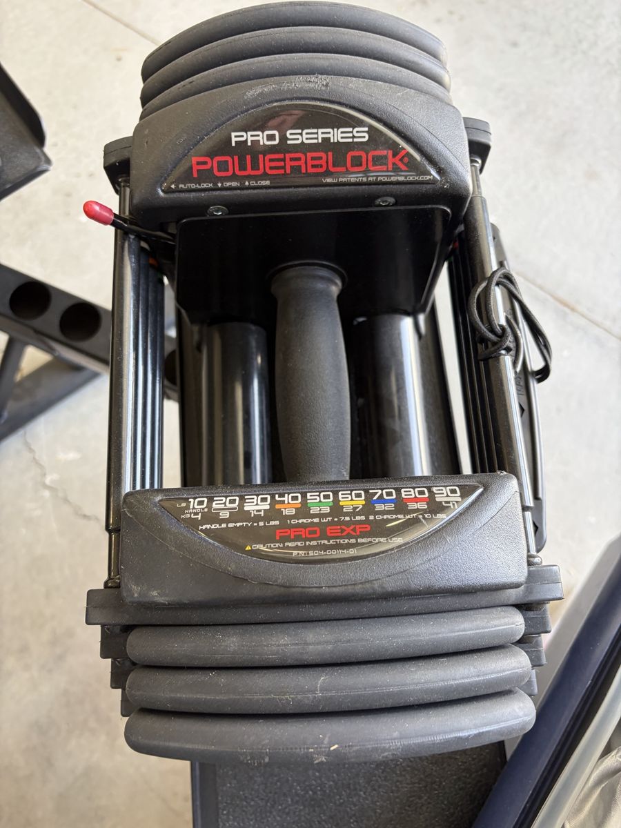 Powerblock Pro Series With Stand