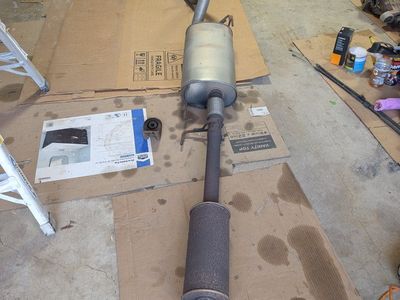 2017 Ford F-150 (3.5L Ecoboost) OEM exhaust system, muffler and tailpipe