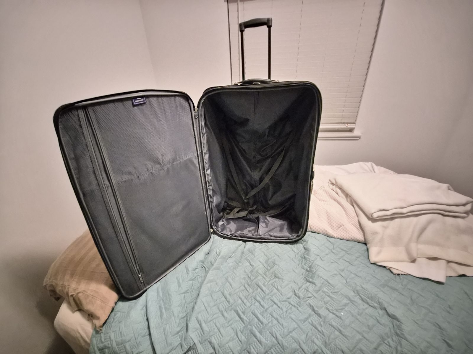 2 suitcases for sale