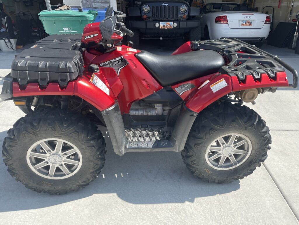 2011 Polaris Sportsman 850 XP EFI EPS AWD & PLOW