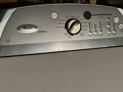 Free Whirlpool Cabrio high efficiency large capacity washer needs repair