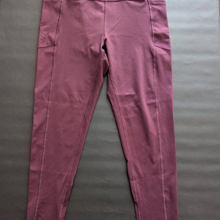 Victoria's Secret Maroon Leggings - Size 14