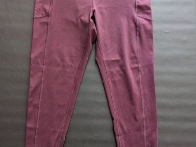 Victoria's Secret Maroon Leggings - Size 14