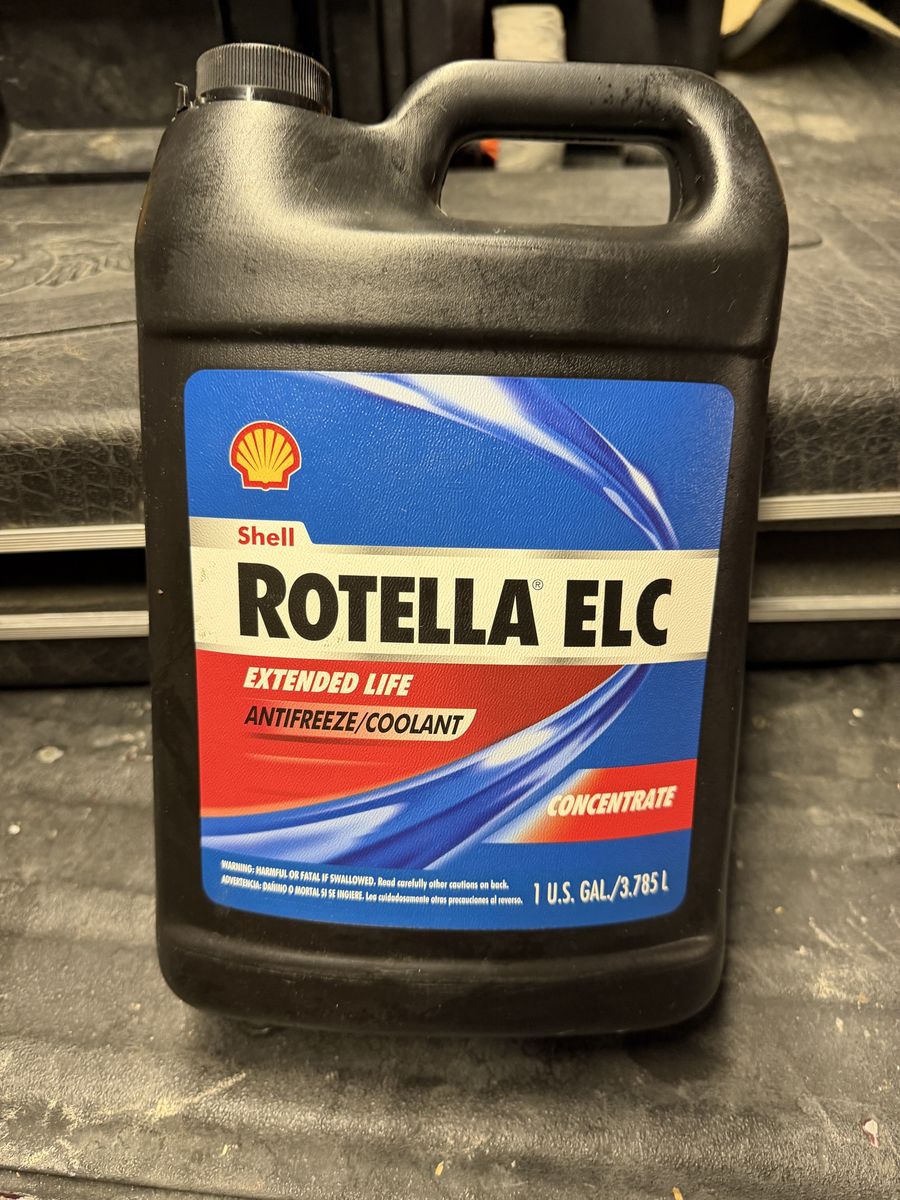 Shell Rotella ELC Extended Life Antifreeze/Coolant Concentrate, 1 Gallon