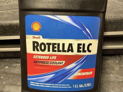 Shell Rotella ELC Extended Life Antifreeze/Coolant Concentrate, 1 Gallon