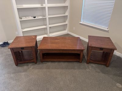 Coffee and end tables