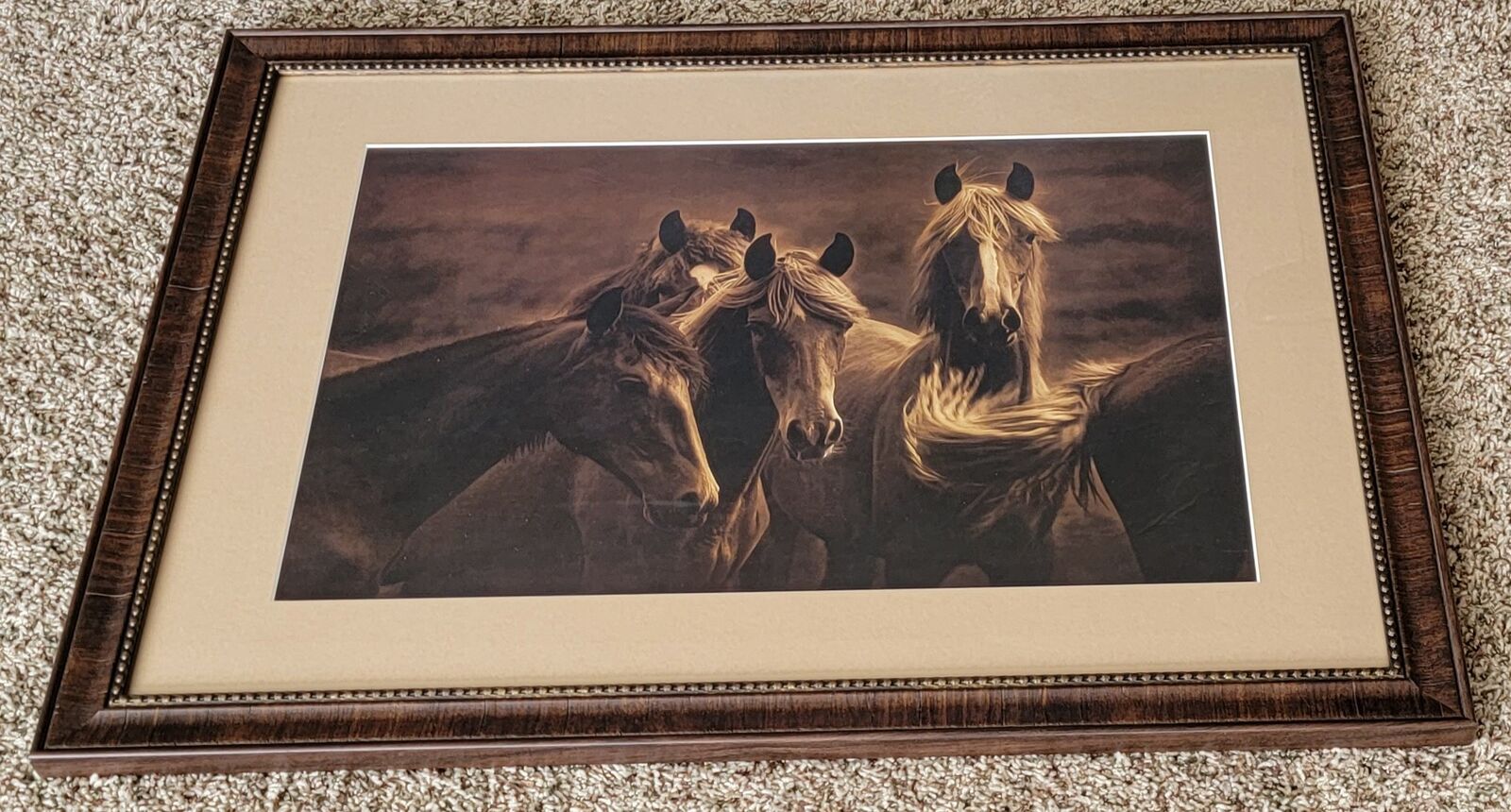 Bad Girls by Tony Stromberg Professionally Framed Art Print Horse Equestrian Wall Art