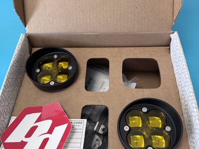 Baja Designs Squadron-R SAE Fog Light Kit Amber (New in Box)