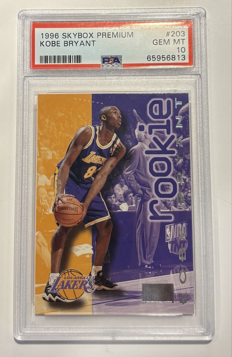 1996 Skybox Premium Kobe Bryant Rookie Card PSA 10
