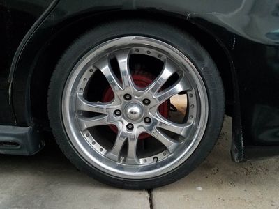 4- 18x8 wheels, bolt 5x115, center 70.3mm