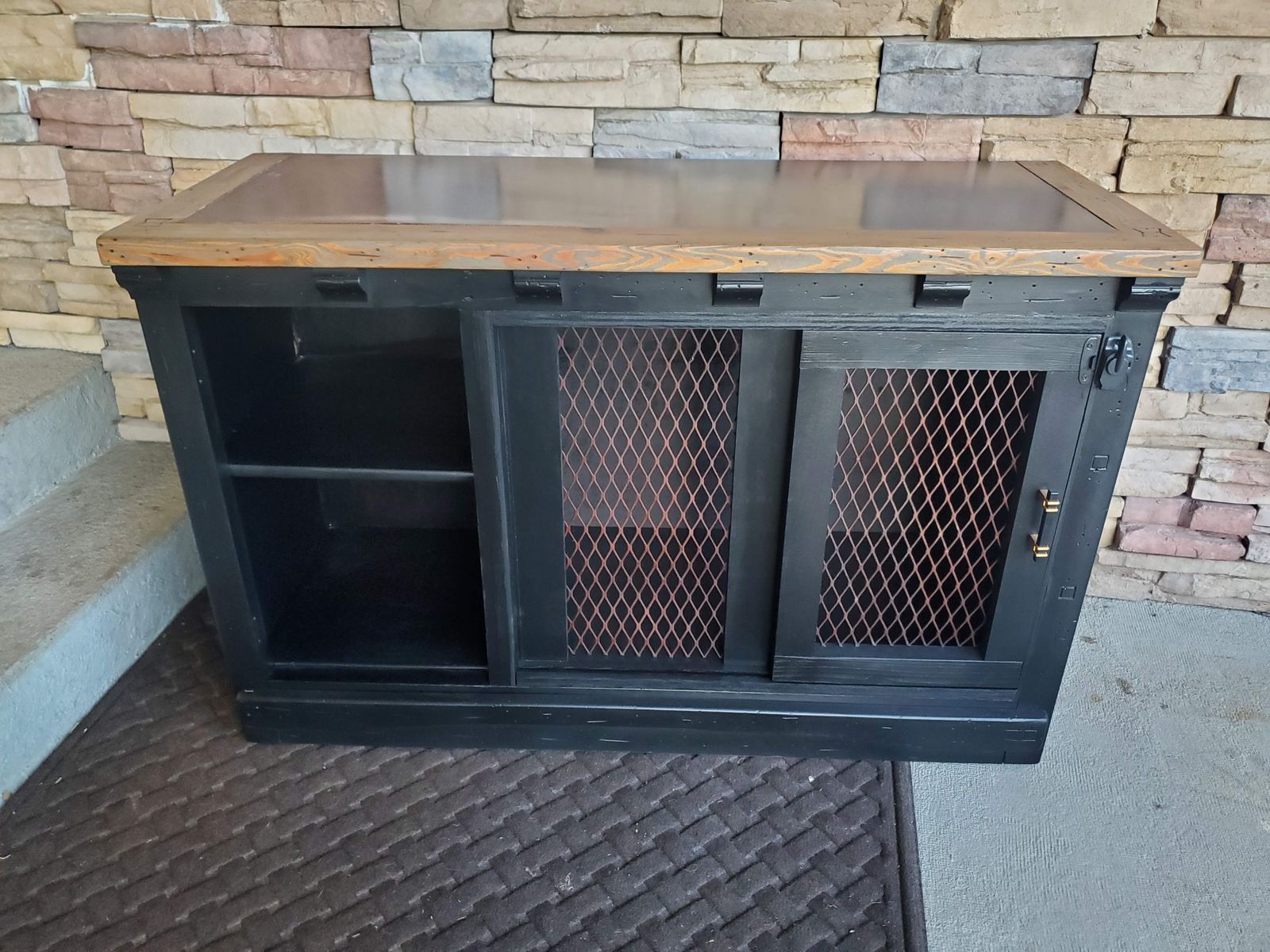 Multiuse dog or cat kennel cabinet