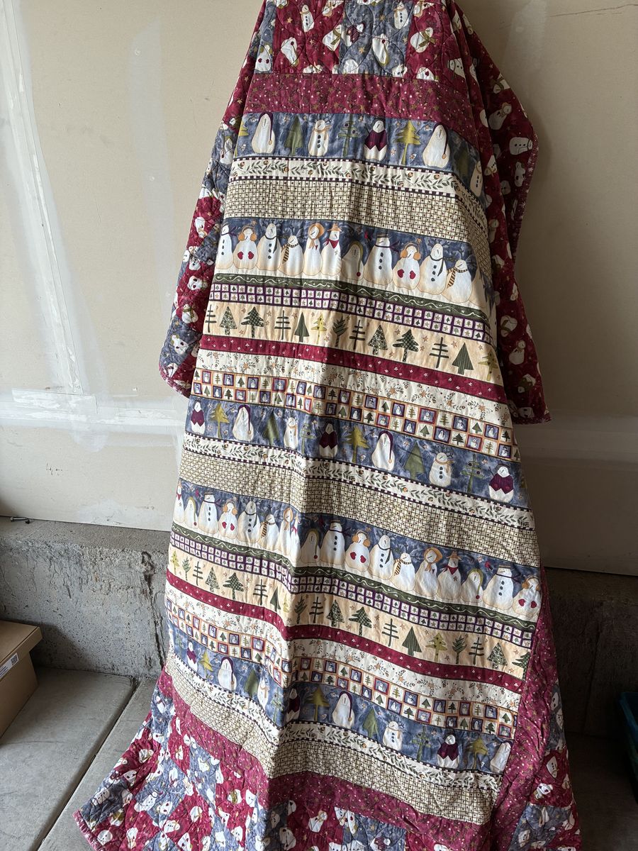Snowman Themed Quilt