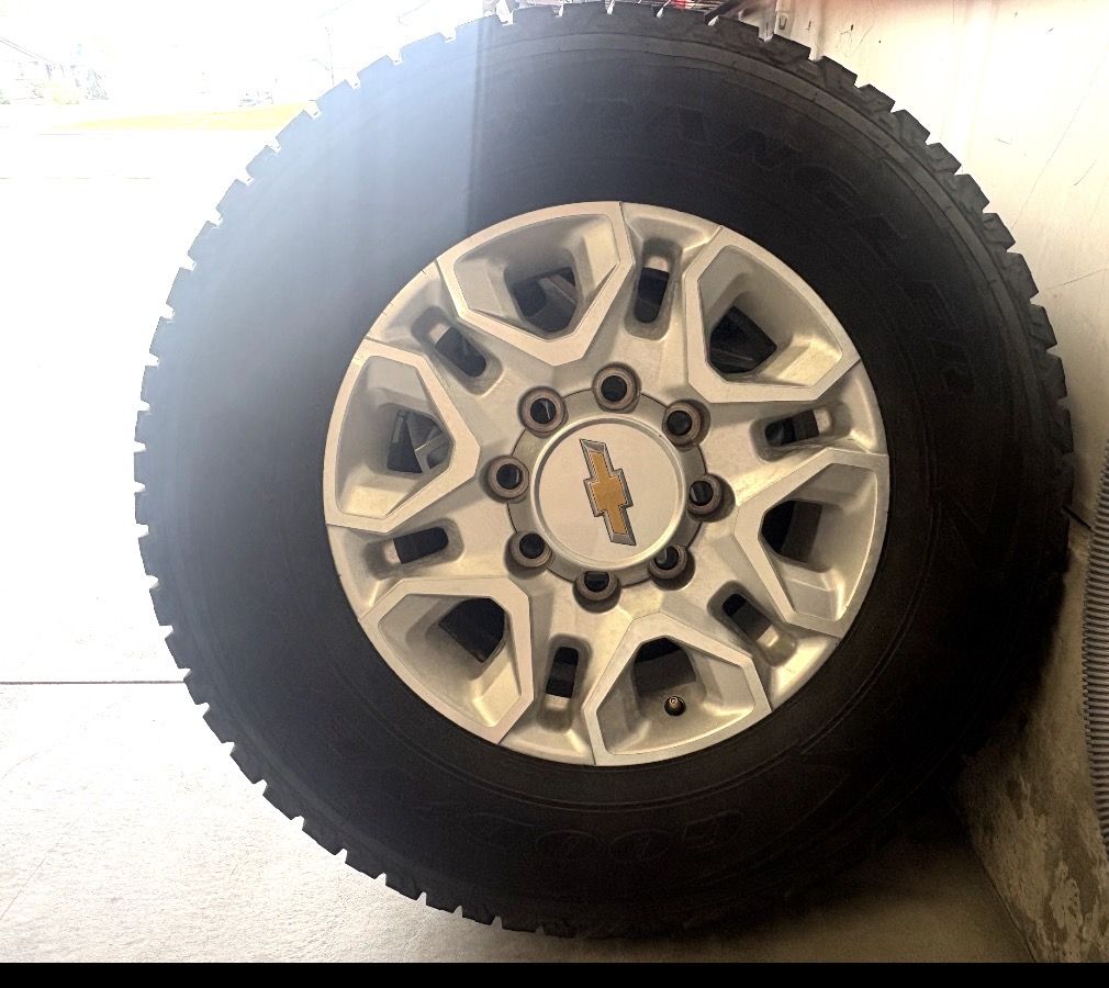 Tires and wheels fit  Chevy or GMC $400OBO