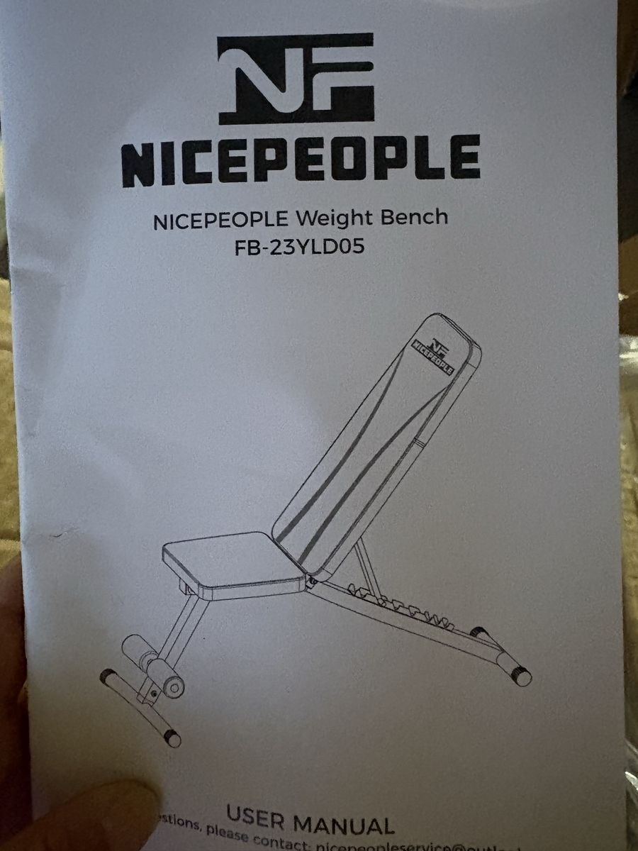 Brand new weight bench