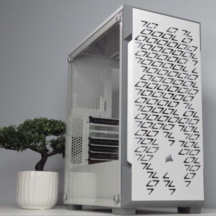 Corsair iCUE 220T RGB Airflow Mid-Tower White