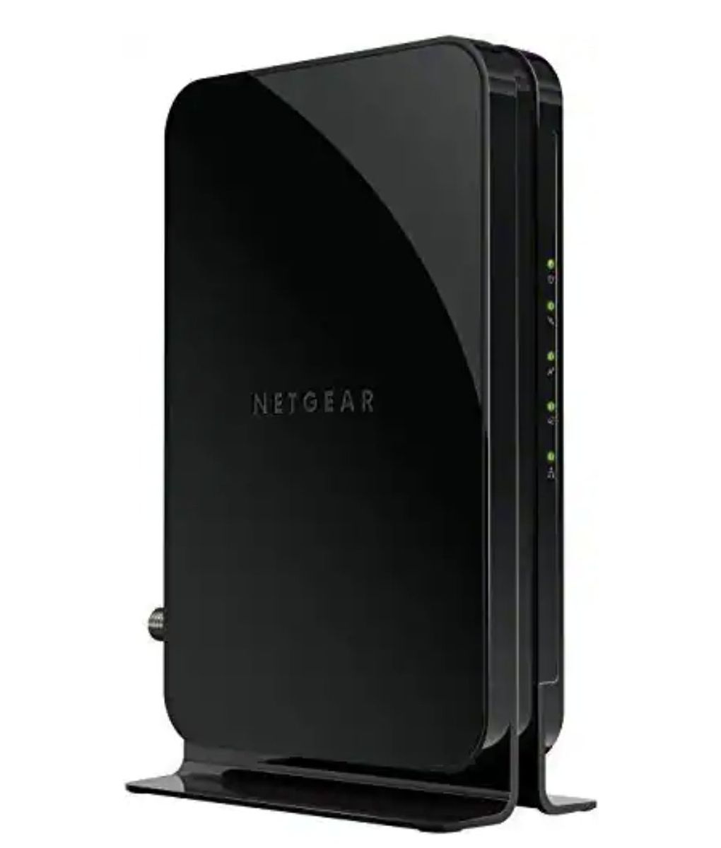 Netgear Black Cable Modem CM500-1AZNAS - High-Speed DOCSIS 3.0