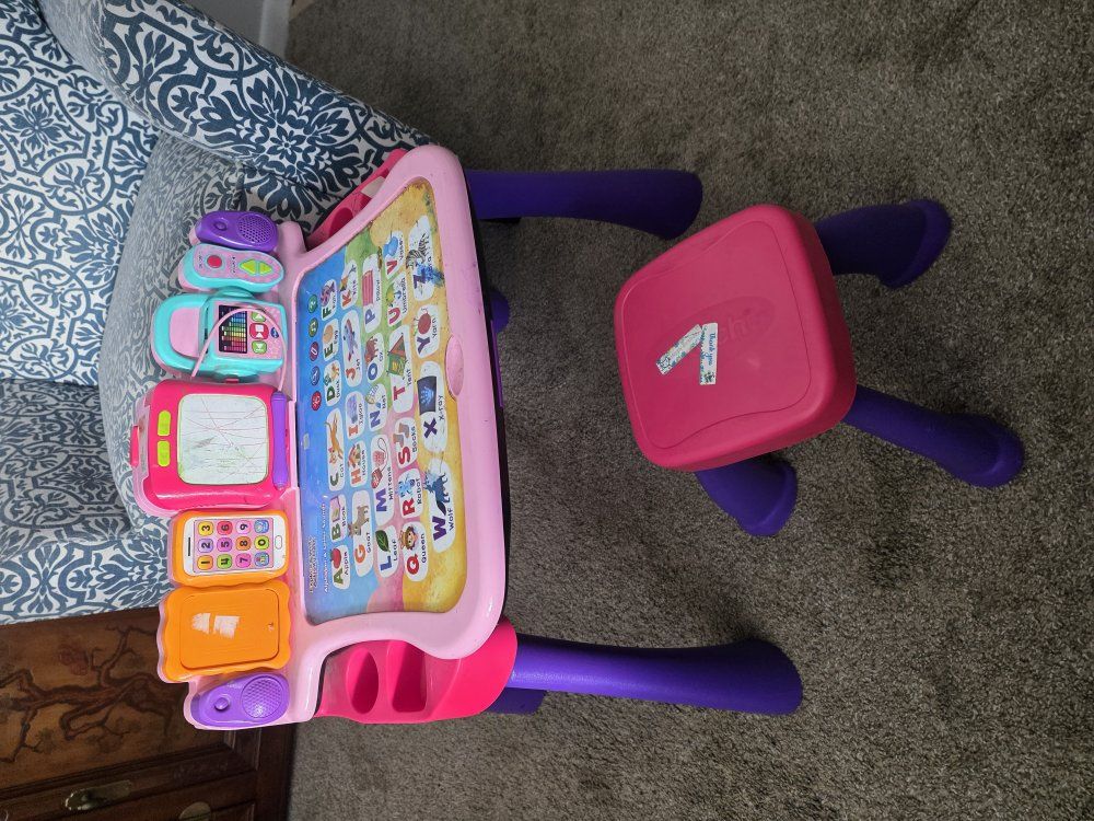 explore and write activity desk