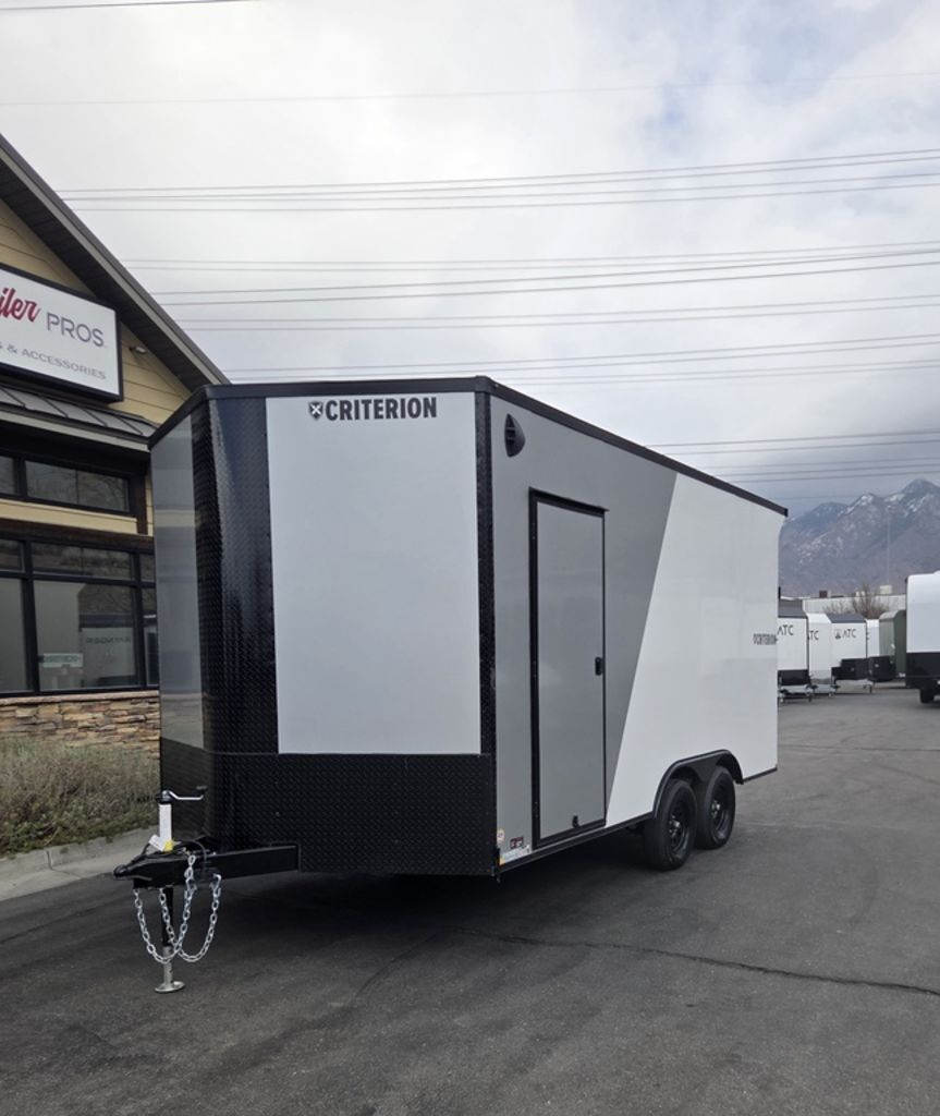 8x16 / 8.5x16 .080 aluminum exterior enclosed cargo trailer Criterion 2026