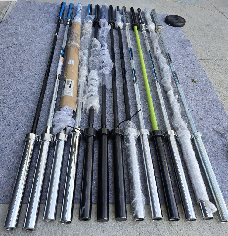 Home Gym 7 ft Olympic Barbells!! Many options!
