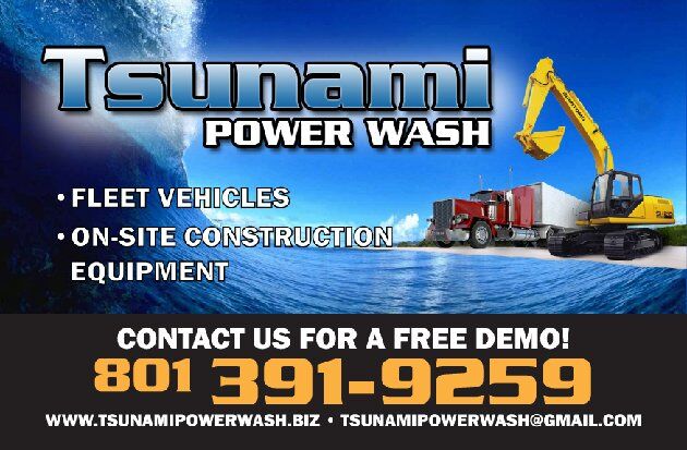 tsunami power wash
