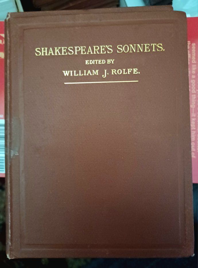 Shakespeare's Sonnets Edited by William J. Rolfe - Classic Literature Book