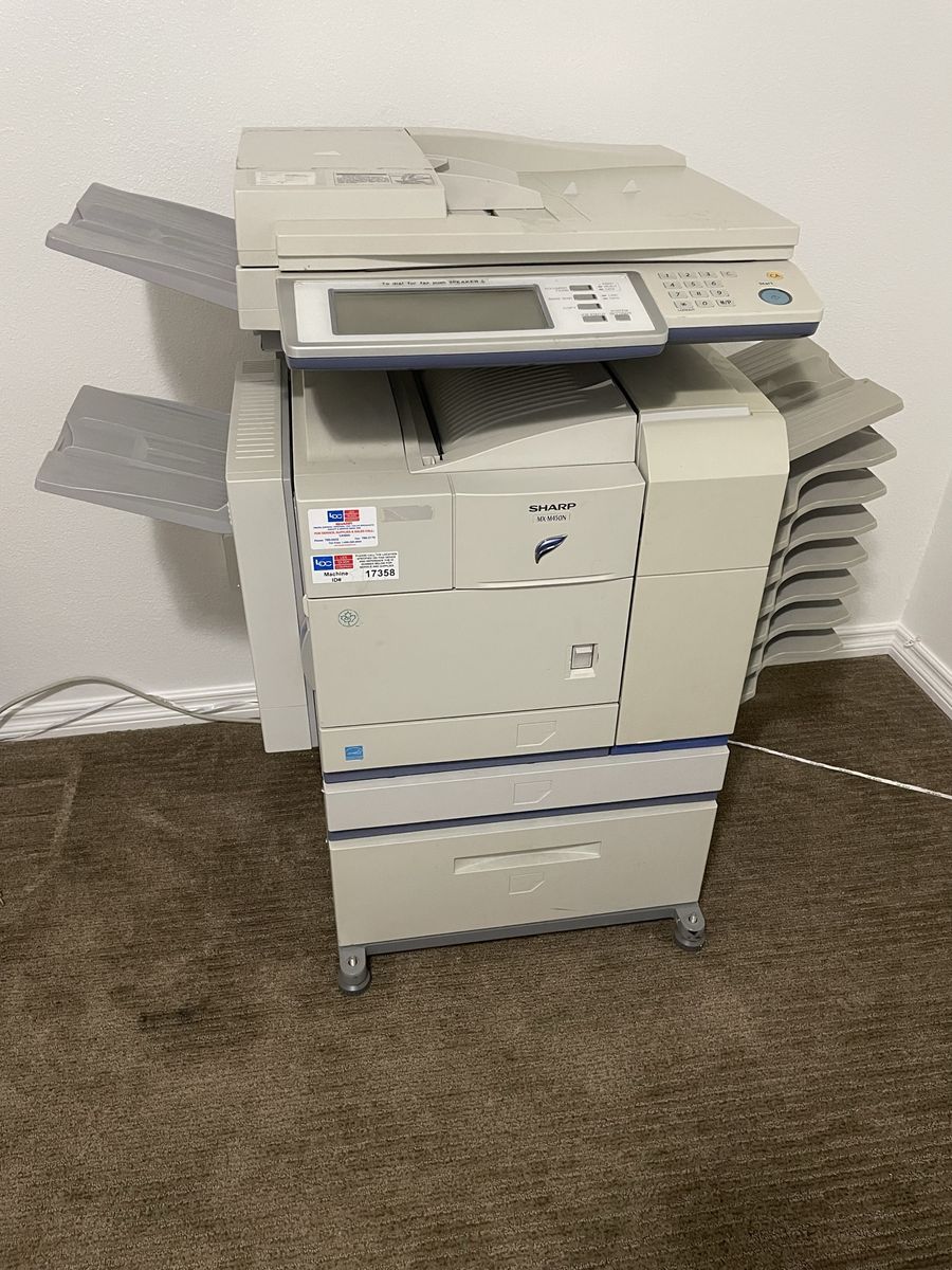 Sharp MX-M450N Industrial Black & White Multifunction Printer / Copier.
