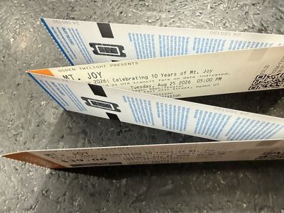 4-Mt Joy GA Ogden Twilight tickets