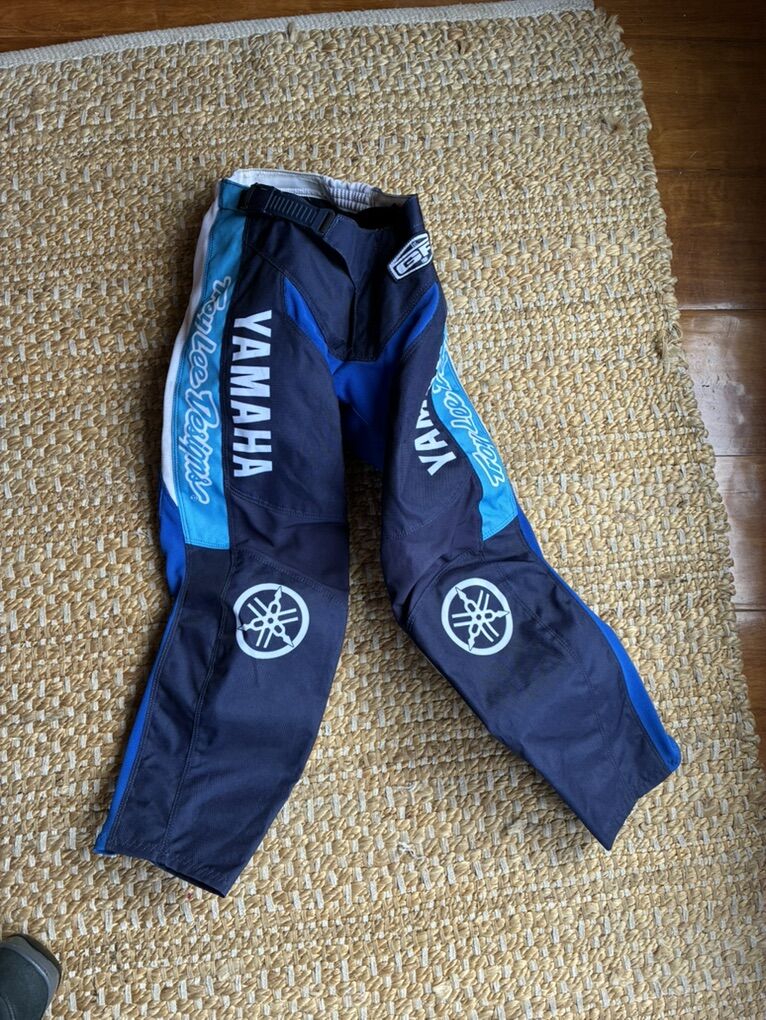 Yamaha Troy Lee Design Racing Pants Size 22 Youth