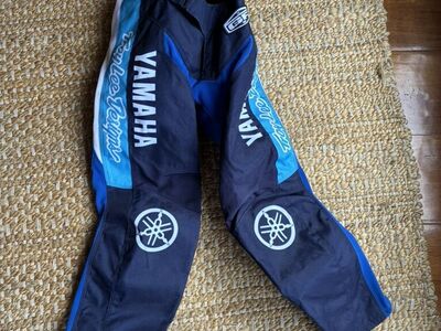 Yamaha Troy Lee Design Racing Pants Size 22 Youth