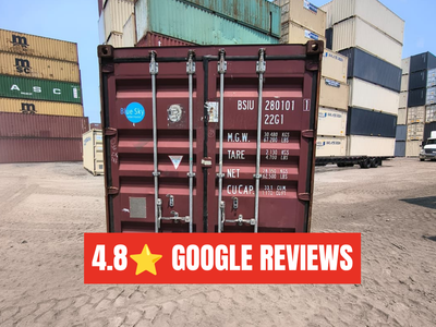 40' Used Shipping Container – Agricultural Equipment Storage – Great Value
