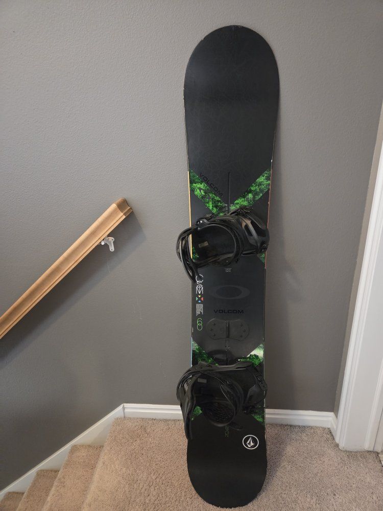 Burton Custom X , 160  with Burton Genesis medium Bindings