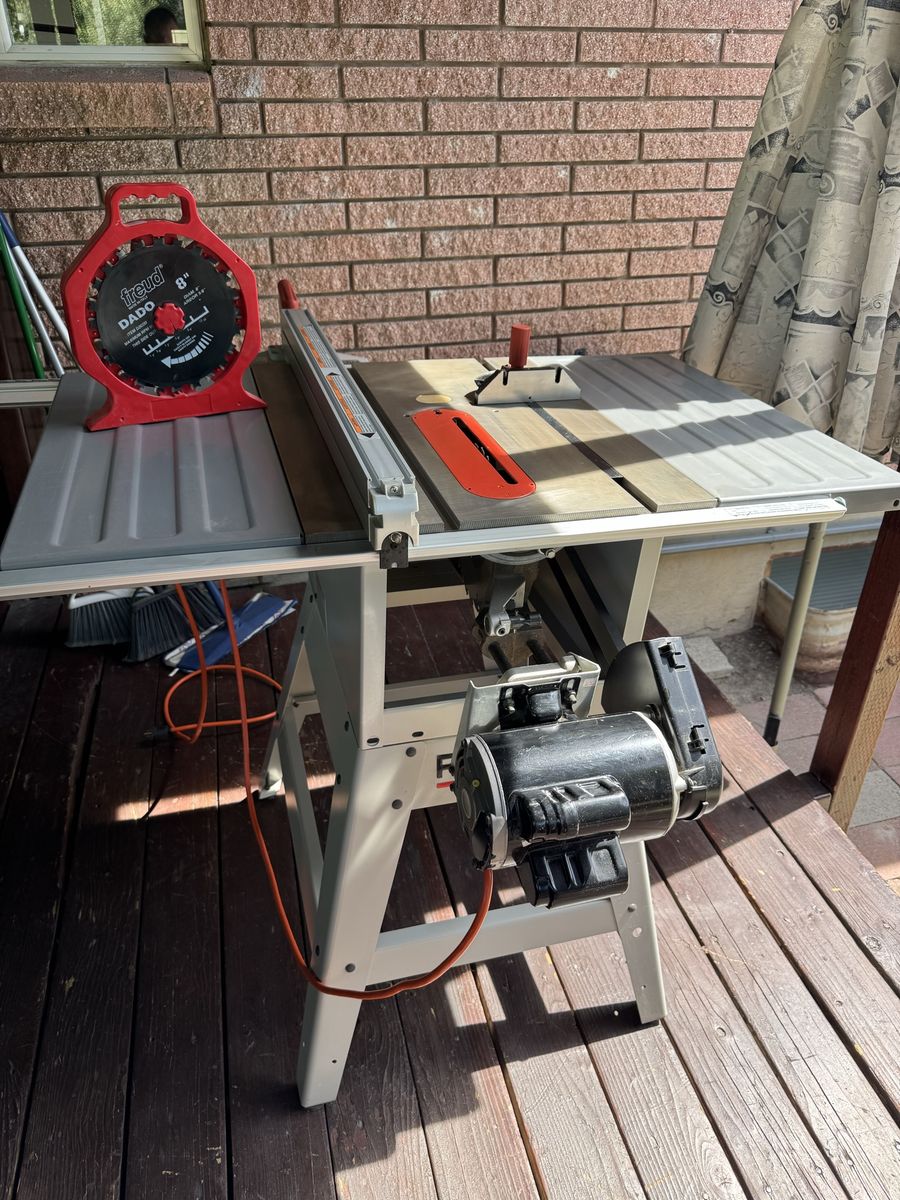 Ridgid table saw