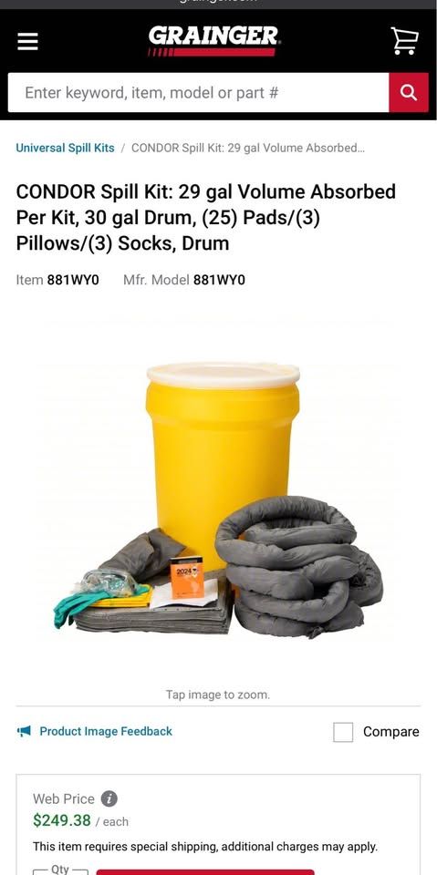 CONDOR Spill Kit
