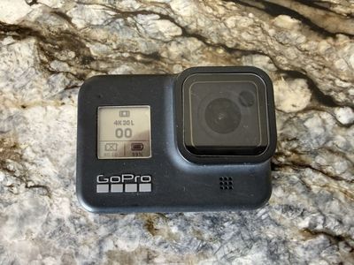GoPro Hero 8 Black Waterproof 5K Ultra HD Action Camera - Excellent Condition