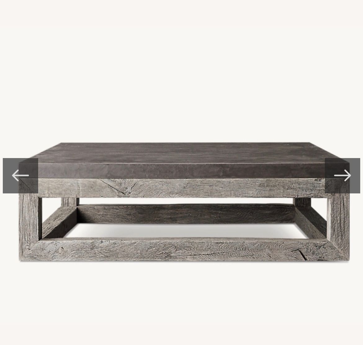 Restoration Hardware Coffee Table