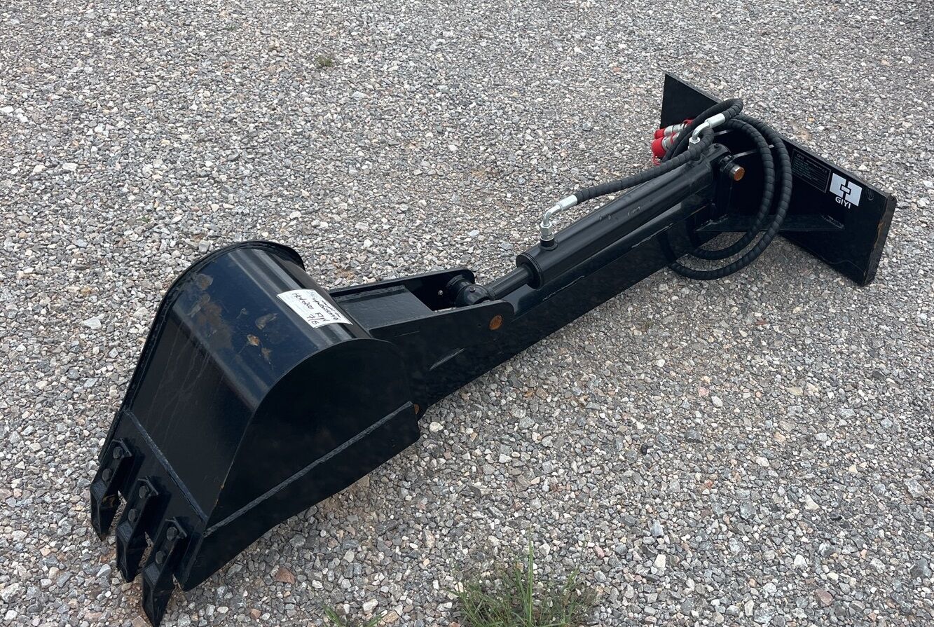 New Mini Skid Steer Backhoe Attachment