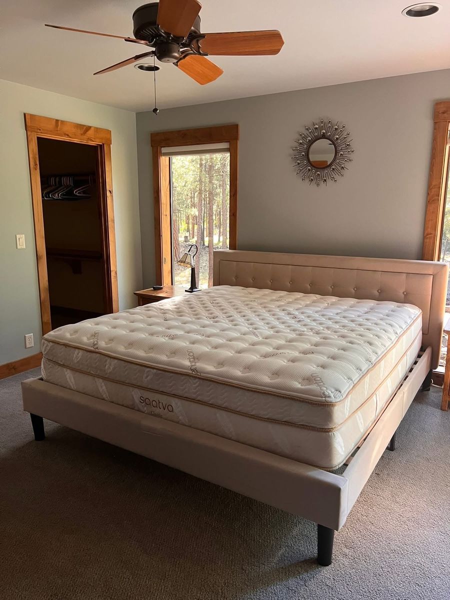 Saatva Classic King Mattress w/ Organic Cover— Firm, Lux Firm, and Plush Soft Available