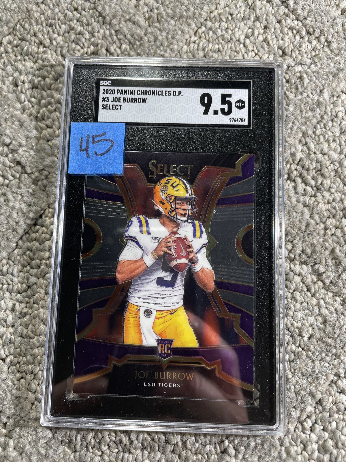 Joe Burrow Cincinnati Bengals graded slabs $45-$75
