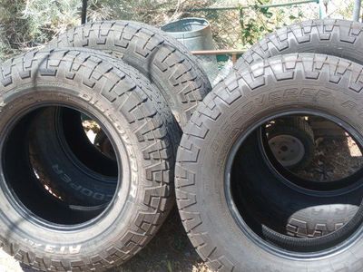 Truck tires. You get all 4.