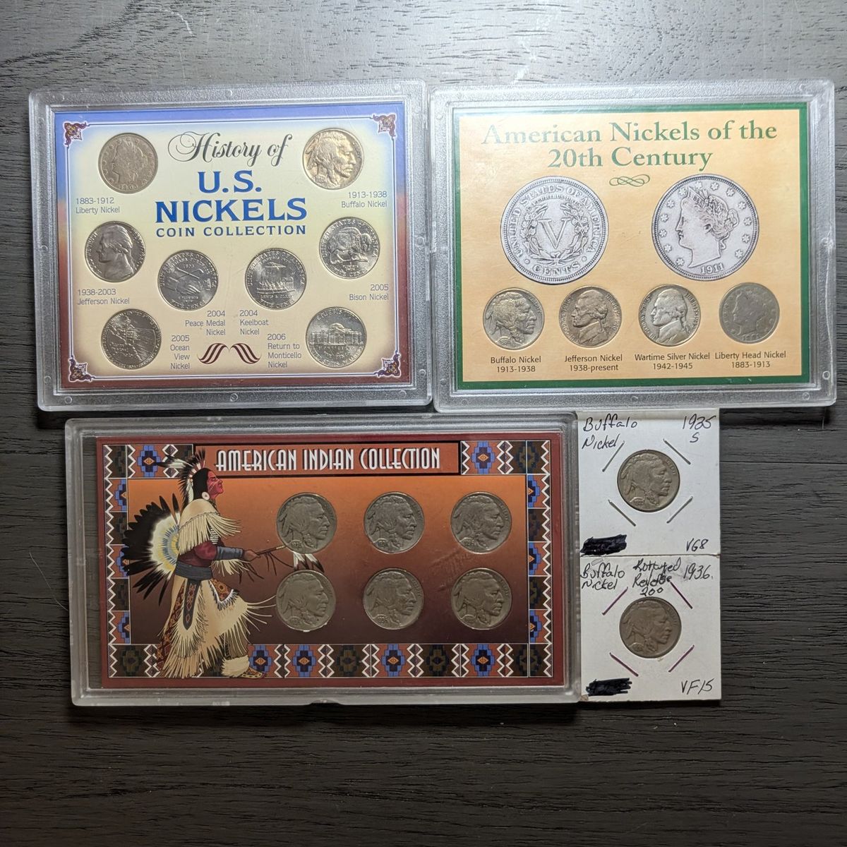 Nickle coin sets