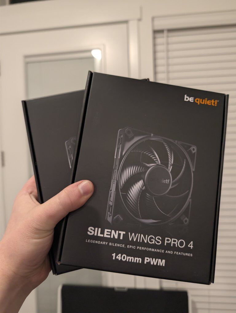 Be quiet Silent Wings Pro 4 140mm (2x)