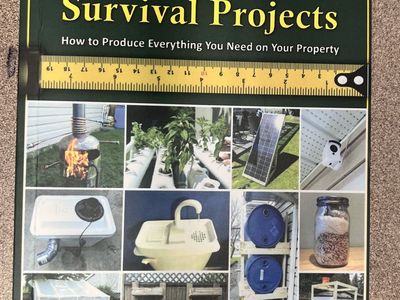 "NO GRID Survival Projects" Paperback Book "How to Produce Everything You Need on Your Property"
