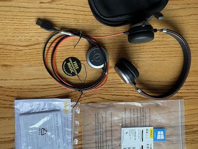 Jabra Evolve 40 Headset Headphone Microphone