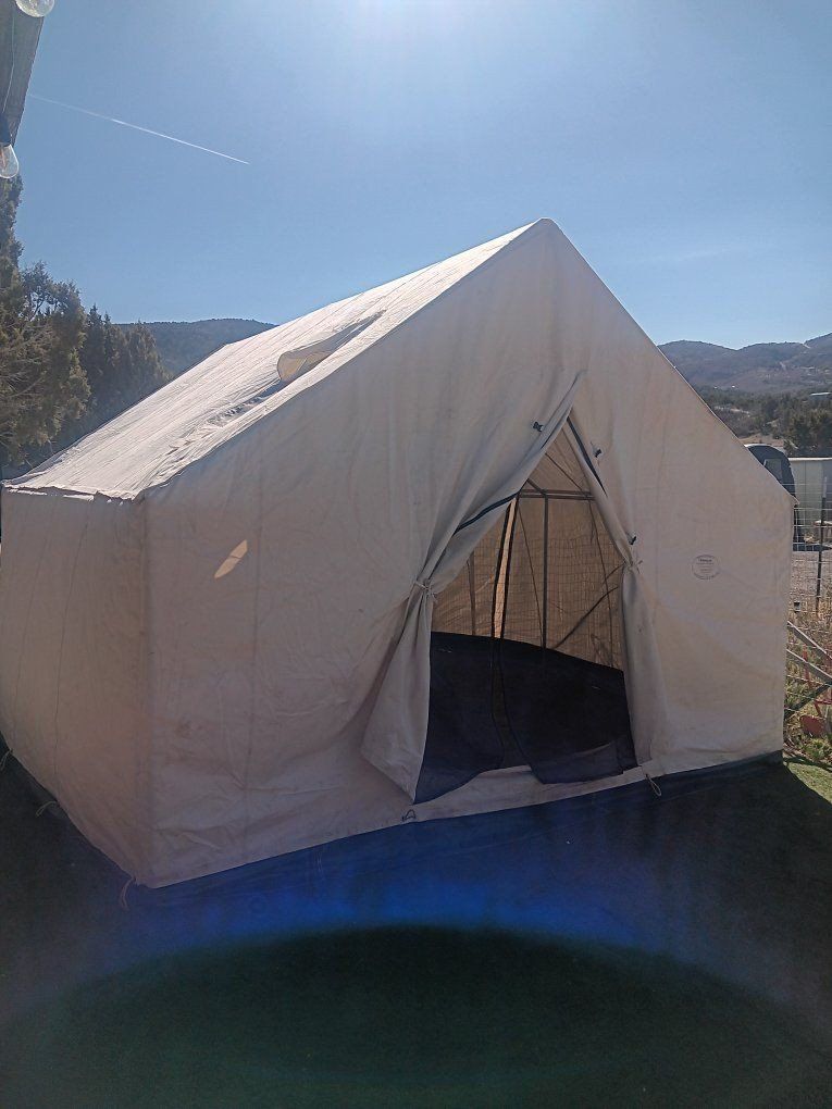 12x14 Kirkham's  Canvas wall tent 