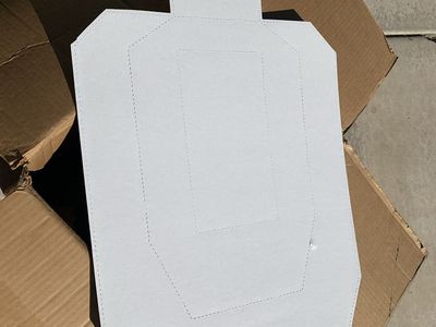 Cardboard Targets and Stands