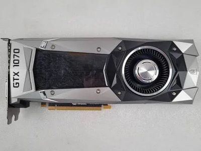 2 NVIDIA Founder Edition 1070 GPUs.